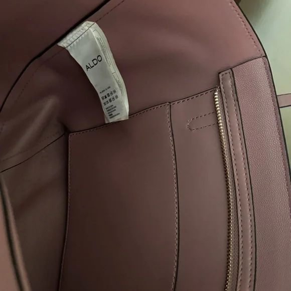 Aldo Mauve Women's Tote Bag - Picture 4 of 4